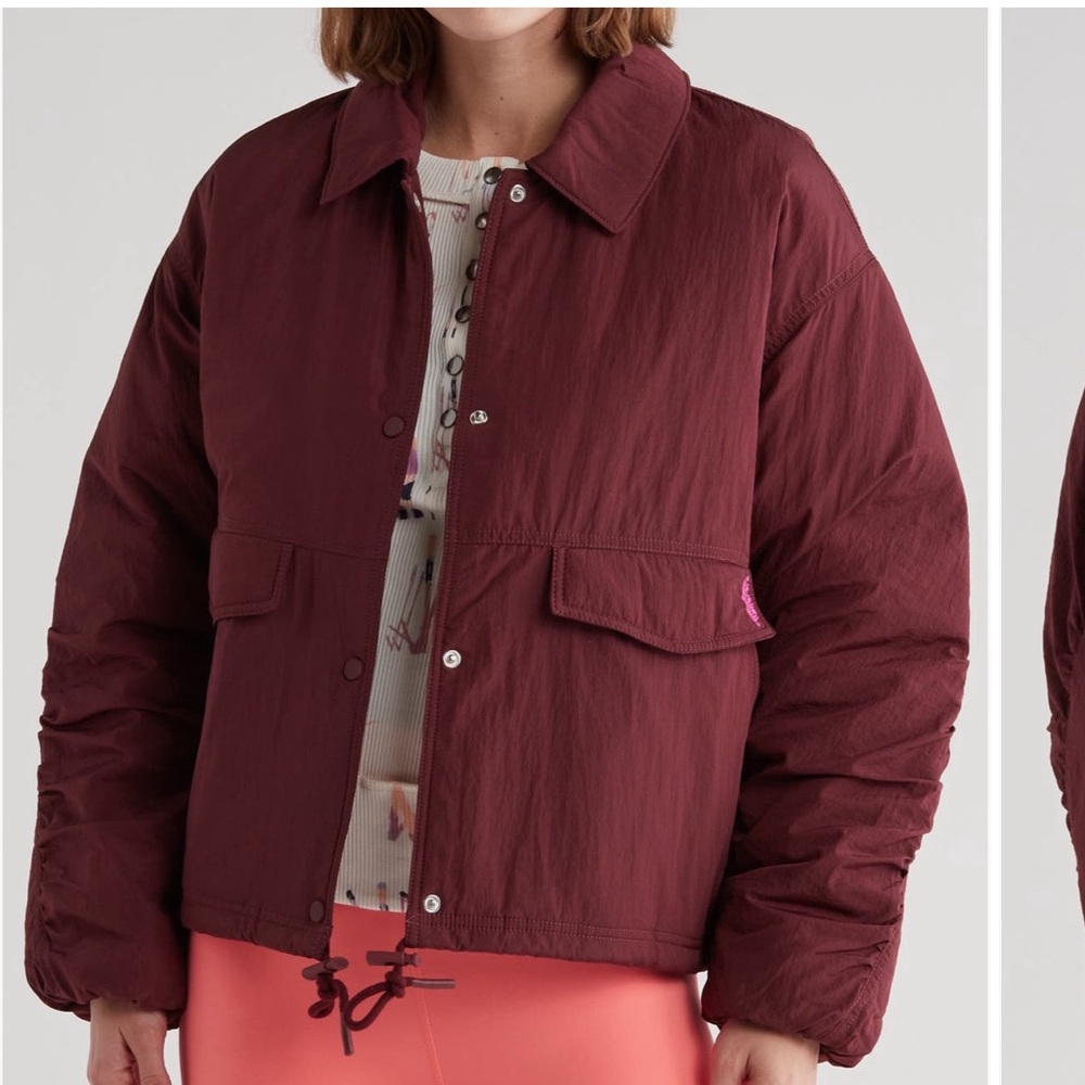 FP movement off the bleachers coaches jacket